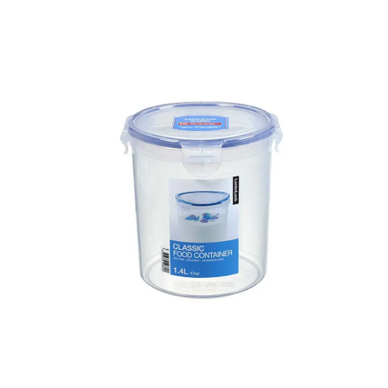 LocknLock Classic Food Container (HPL933B Round/Cylinder - 1.4L / 47oz)