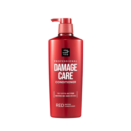 "Mise En Scene" Professional Damage Care Shampoo/Conditioner - Red Protein - Made in Korea