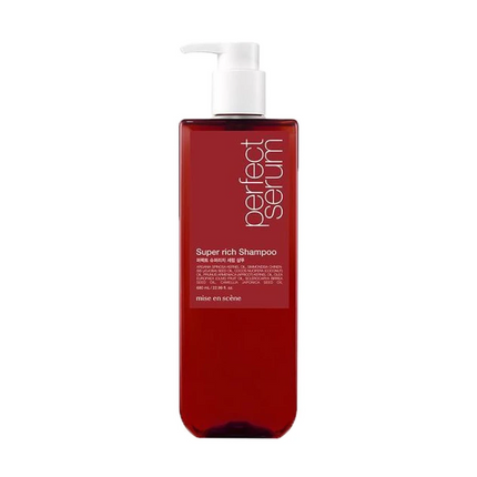 "Mise En Scene" Perfect Serum Super Rich Shampoo/Conditioner - Made in Korea - 680ml / 22.99 fl oz