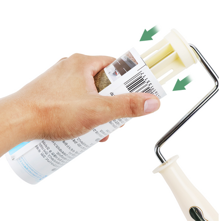 Korean "CleanHouse" Extra-Sticky Tape Cleaner Large (Roller or 2-Pack Refills)– 6.3in x 32.8ft (16cm x 10M) - Made in Korea