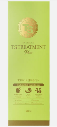 TS Treatment Plus Intensive Repair Conditioner (16.9 fl oz / 500 ml) – Mediscalp TS – Shea Butter & Botanical Extracts – Made in Korea