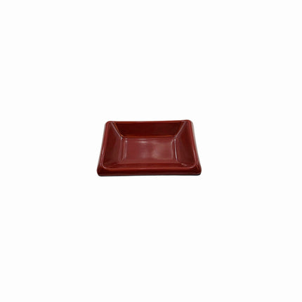 Red & Black Melamine Sauce Dish and Serving Plate Series - 5 Styles