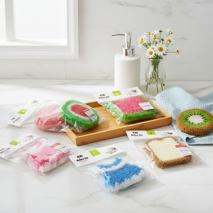 Home Art Acrylic Wellbeing Scrubbers