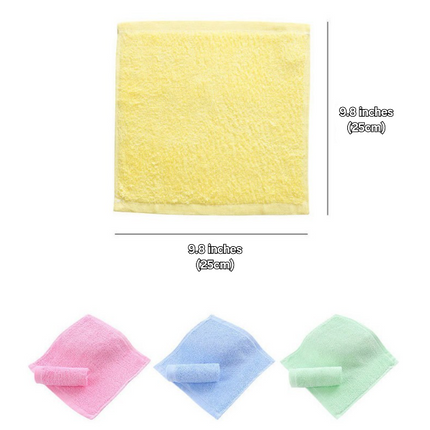 Bamboo Fiber Multipurpose Kitchen Cloths/Towels - All Natural - Anti-Stain/Anti-Bacteria/Anti-Odor Properties (4 colors)