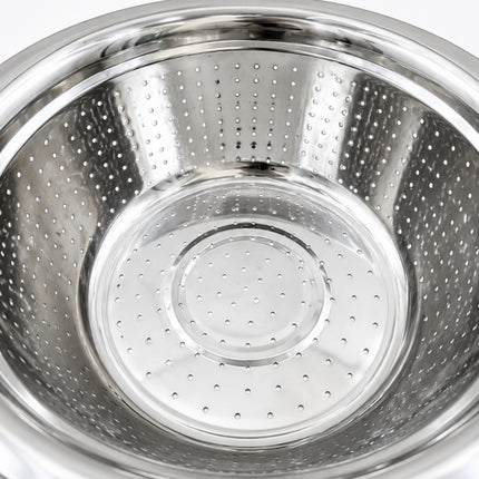 KOCO Premium Stainless Steel Colander – 4 Sizes (24 cm, 28 cm, 32 cm, or 36 cm) / (9.4", 11.0", 12.6", or 14.2")