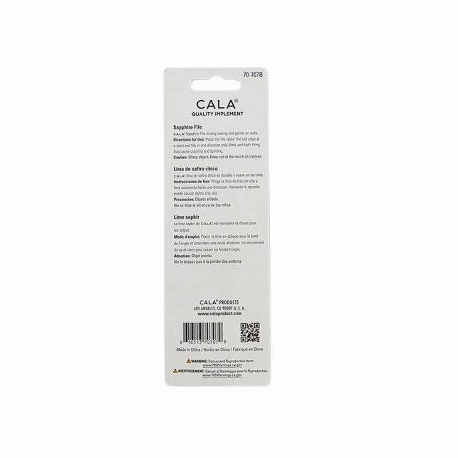 "Cala" Sapphire Nail File