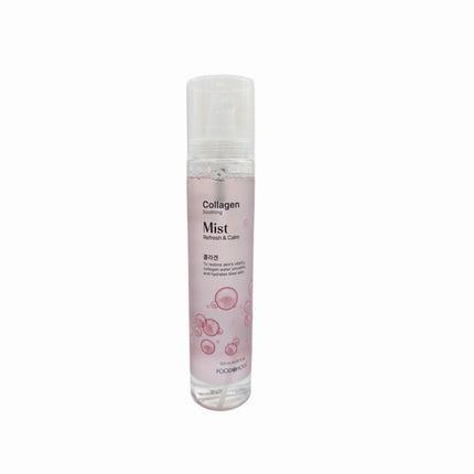 FOODAHOLIC Soothing Facial Mist Spray – Hydrating Korean Face Mist (Aloe, Collagen, Hyaluronic Acid | 120ml) - Made in Korea
