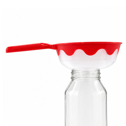 Large Plastic Funnel with Handle - 2 Colors - Made in Korea
