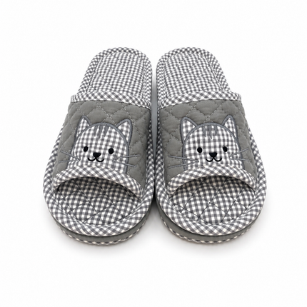 Home Art Men's Triple-Padded Quilted House Slippers (2 Colors) – One Size (Fits Most)