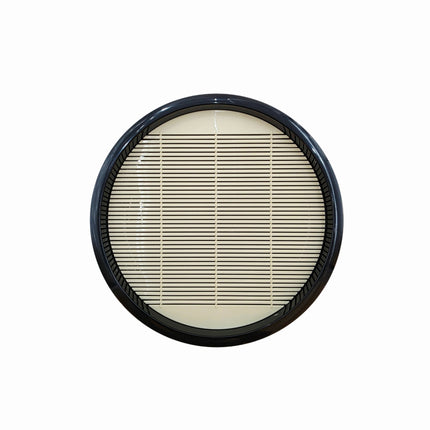 Round Soba Plate W/ Removable Slotted Base - Made in Japan
