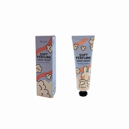 époux Soft Perfume Hand Cream – Korean Hand Moisturizer (Peach Breath, Tangerine Soap, Jasmine Fog, Powdery Mellow | 50 ml / 1.69 fl. oz.) - Made in Korea