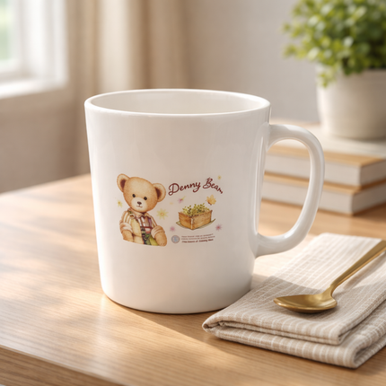 Daeny Bear Plastic Cup (large size) - made in Korea