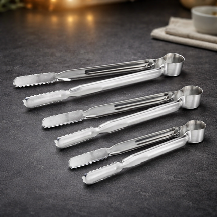 Samduk Crocodile Tongs Stainless Steel Kitchen Tongs – 3 Sizes Available – Made in Korea