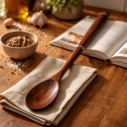 Dasom Extra Long Wooden Sauté Spoon – 43cm / 17" Long