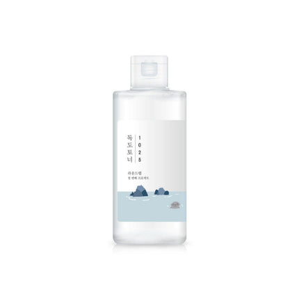 ROUND LAB 1025 Dokdo Toner – Hydrating & Gentle Exfoliating Toner with Deep Sea Water (200ml / 6.76 fl oz) - Made in Korea
