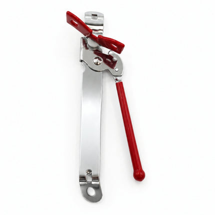 Kaizen Multipurpose Stainless Steel Can Opener with Bottle Opener – Hand Crank Manual Can Opener