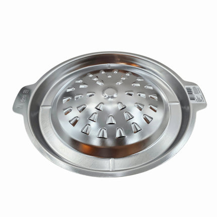 King Jin Stainless Steel Bulgogi Roaster Pan 11" - Traditional Korean Bulgogi Grill Pan - Made in Korea
