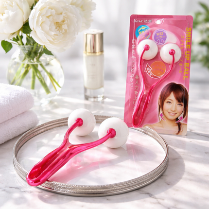 Dahoc "Smile Up Ball" Japanese Rolling Ball Massager (Massage/Shape/Tone) - For Chin/Mouth/Cheeks