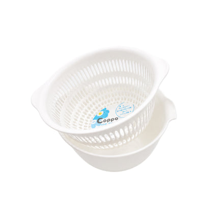 Inomata Coppo Compact Nesting Bowl or Colander/Strainer - Made in Japan