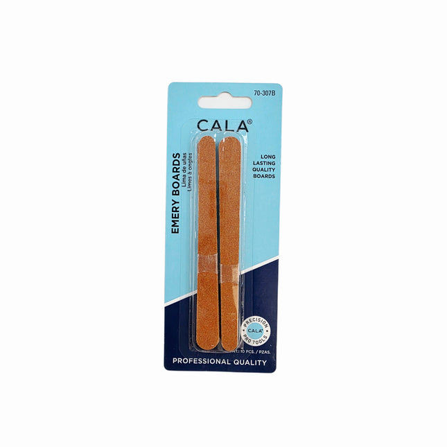 "Cala" Emery Boards (10-pack) for Nail Filing & Shaping