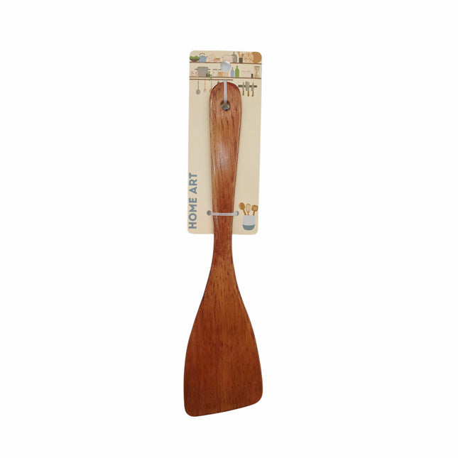 Home Art Lacquered Slanted Wooden Turner – 12.6” Long
