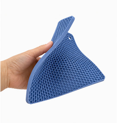 KAIZEN Silicone Pot Mat Trivet – Square Honeycomb Heat-Resistant Hot Pad – 7.1" x 7.1"
