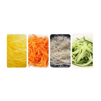 Compact Stainless Steel Julienne Slicer – Mini Handheld Shredder for Vegetables - Made in Korea