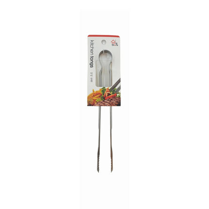 KBig Store Stainless Steel Kitchen Tongs - 4 Sizes (7.9", 9.8", 11.8", or 15.7")