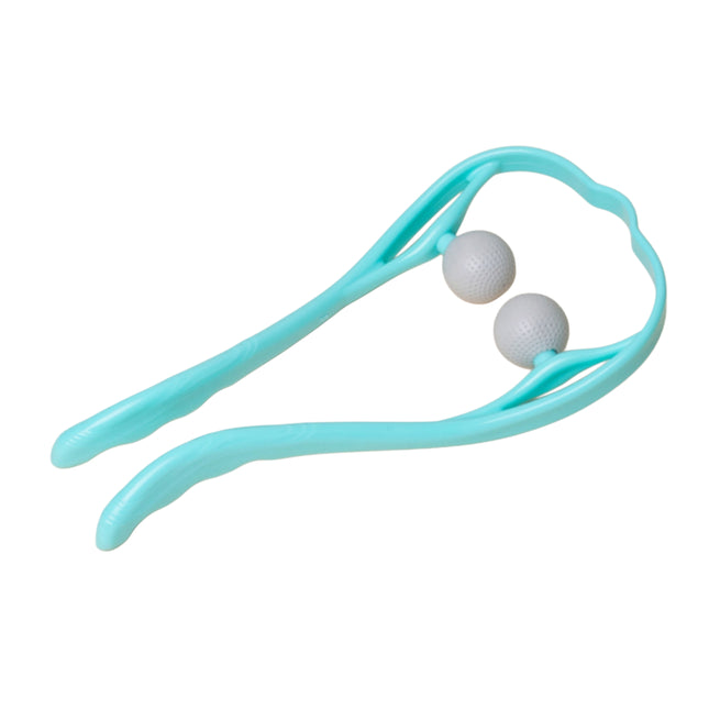 DaHoC Dual Ball Neck & Shoulder Pressure Massager – Handheld Trigger Point Tool