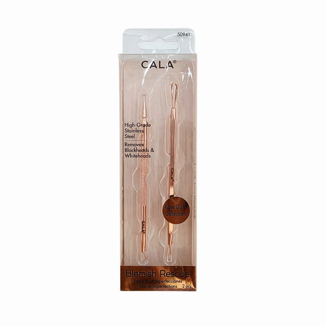 "Cala" Blemish Rescue/Extractor 2pc Set - Rose Gold Collection