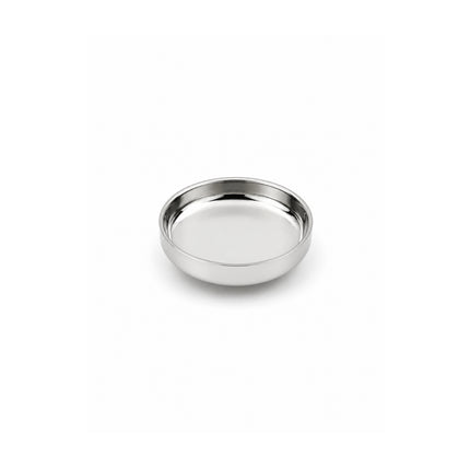 Double-Walled Stainless Steel Side Dish Plate, Korean Banchan Plate, 3 Sizes