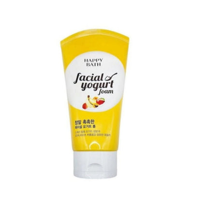 Happy Bath Facial Yogurt Foam (Facial Foam Cleanser - 250g - Made in Korea)