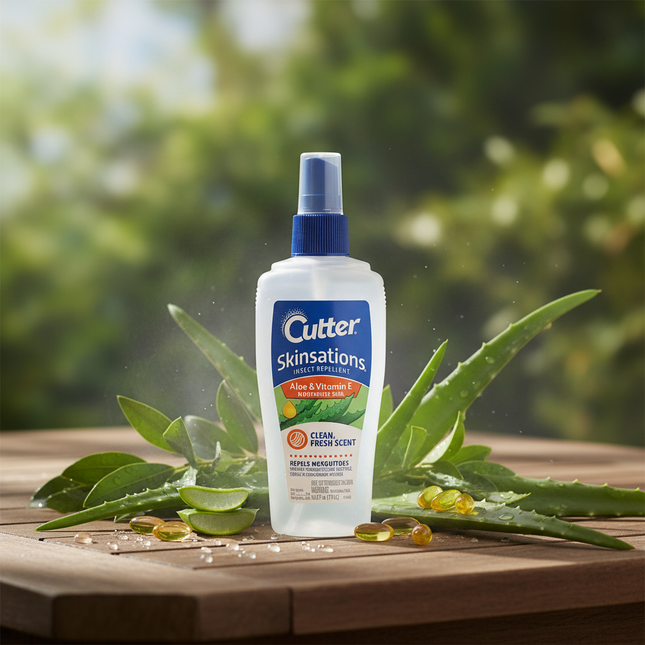 "Cutter Skinsations" Insect/Mosquito Repellent - Made in USA