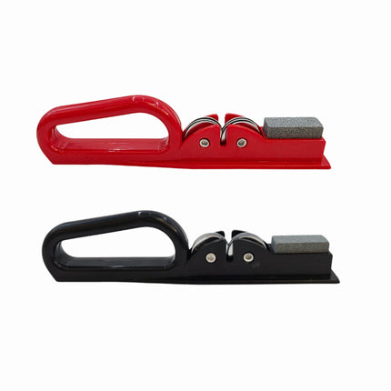 Samduk 2-in-1 Handheld Knife Sharpener with Whetstone (2 Colors) - Designed in Korea, Made in Vietnam