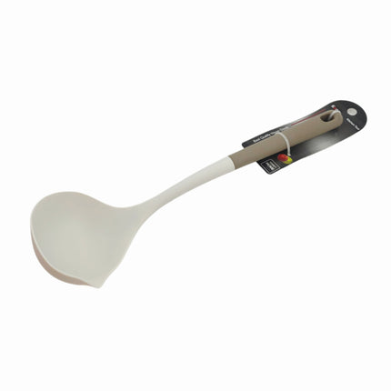 Home Art Silicone Ladle (13.4 in) – Heat-Resistant Kitchen Soup Ladle - Built-In Pouring Lip