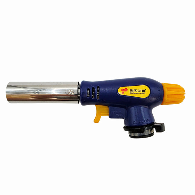 Kitchen Art One-Touch Butane Gas Torch - Made in Korea - Portable Handheld Torch