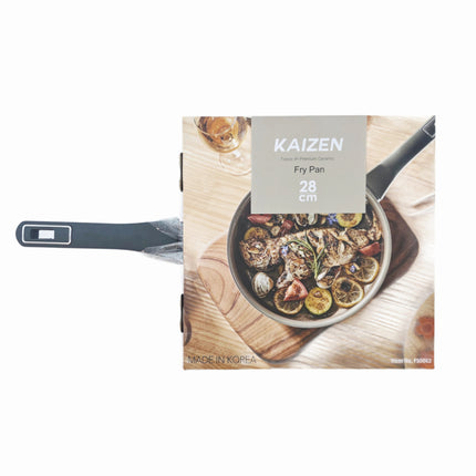 Tosco IH "Highborn" Premium Nonstick Ceramic Frying Pan by Kaizen – Induction, Gas, Electric, Halogen & Hot Plate Ready – Made in Korea – 3 Sizes: 8" (20 cm), 10.25" (26 cm) & 11" (28 cm)