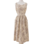 Beige Lavender Floral