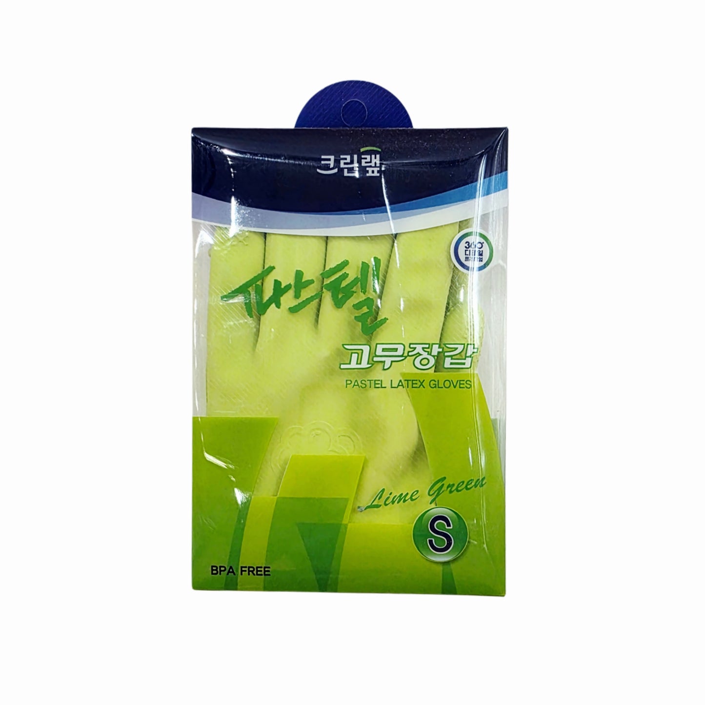 "Pastel" Rubber Latex Dishwashing Gloves by "Clean Wrap" - 3 Sizes (S/M/L) - BPA Free - Made in Vietnam