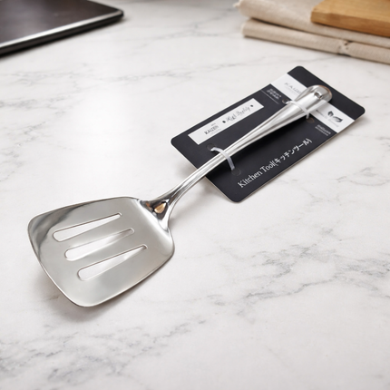 KAIZEN Stainless Steel Slotted Spatula – 10.75 in. (27 cm)