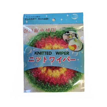 Round Flower Acryllic Scrubber Pad/Sponge