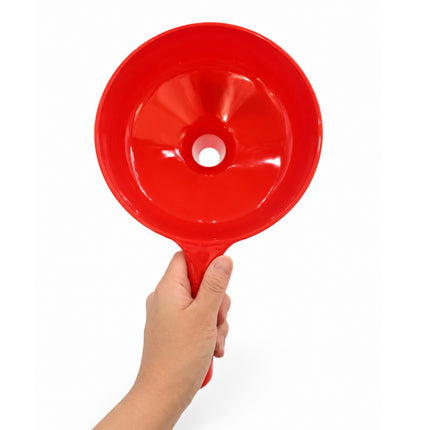 PLAGEN Extra Large Plastic Funnel with Handle - 2 Colors - Made in Korea