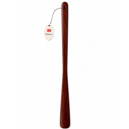 Wooden Lacquered Shoehorn with Hanging Hole – 2 Sizes (13" or 21")