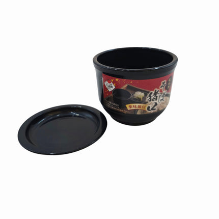 Traditional Japanese Soba Dipping Cup with Sauce Dish Lid – Made in Japan