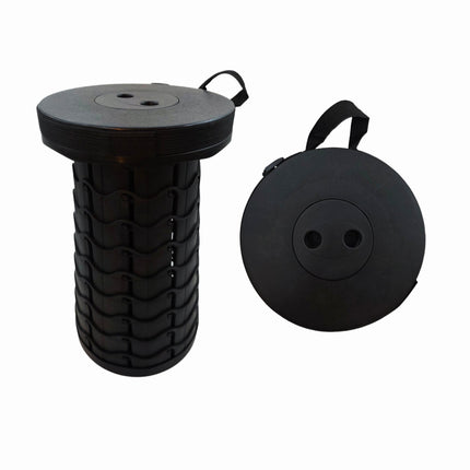 "Joeun" Portable Folding Stool (2 Colors: Black & Gray)