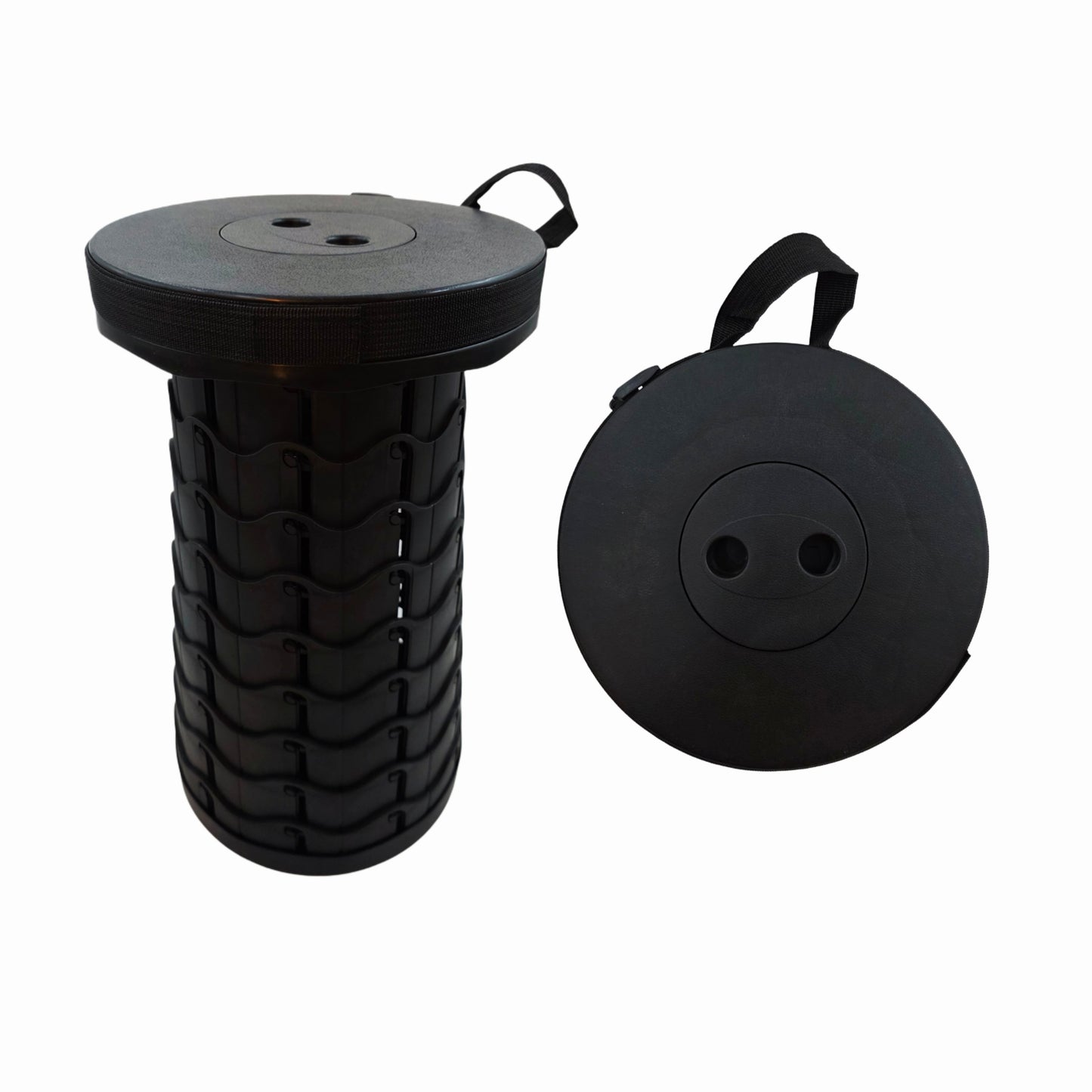 "Joeun" Portable Folding Stool (2 Colors: Black & Gray)