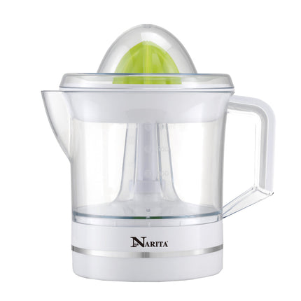 Narita Citrus Juicer NJ-375 - 700mL Electric Citrus Juicer with Auto-Reversing Cone - 40W Power