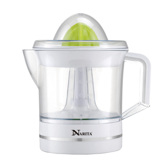 Narita Citrus Juicer NJ-375 - 700mL Electric Citrus Juicer with Auto-Reversing Cone - 40W Power