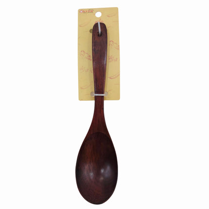 Dasom Solid Natural Wood Oval Ladles – Elongated Scoop Design (3 Sizes)