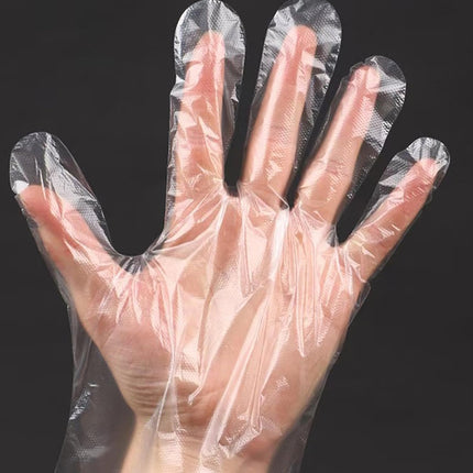 "Geosan" 20 Ct Extra Long Disposable Vinyl LDPE Gloves - Made in Korea